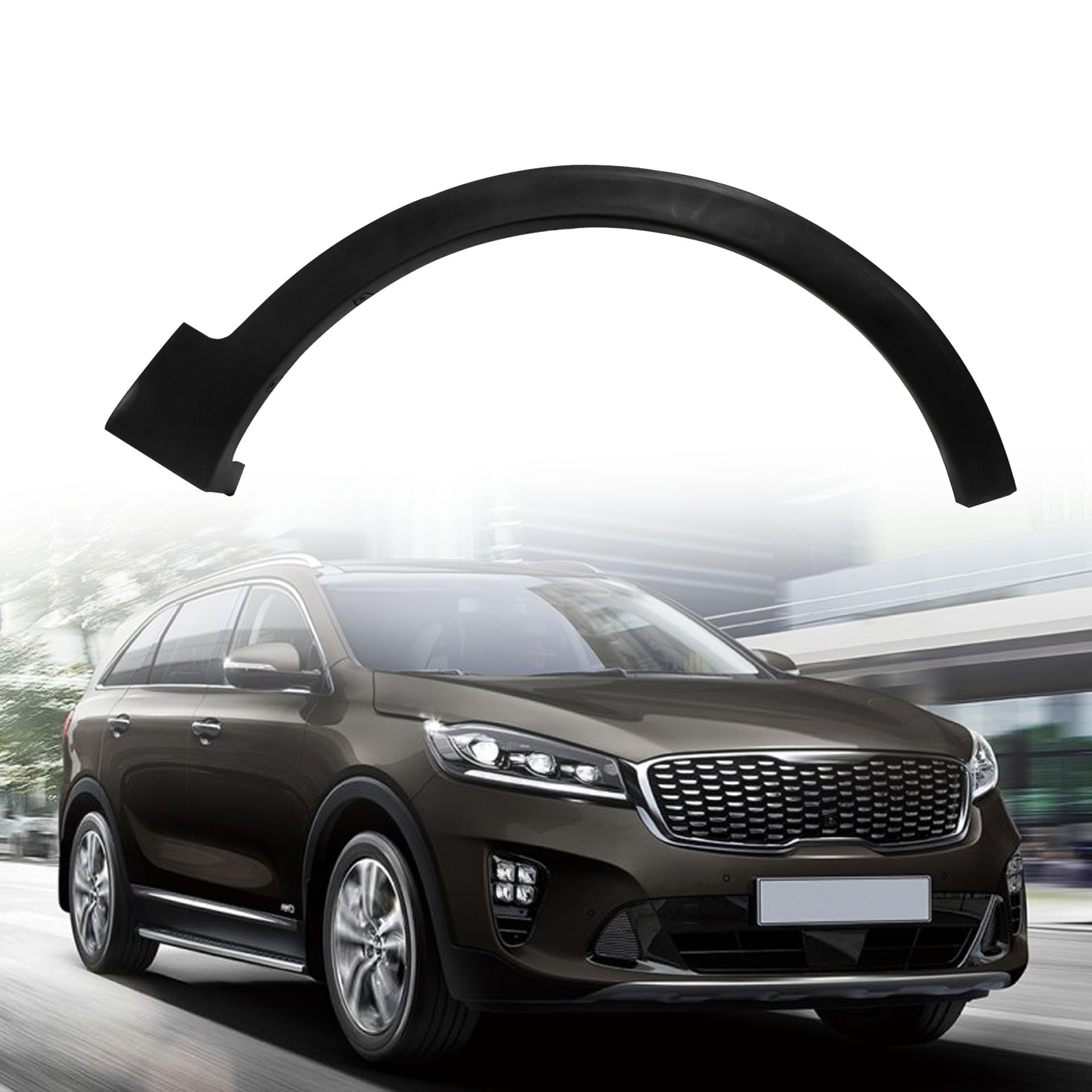 Amazon.com: GXARTS Black Right Side Front Fender Wheel Molding